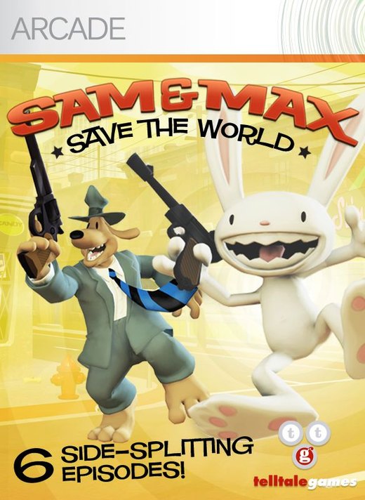Sam & Max Save the World box art