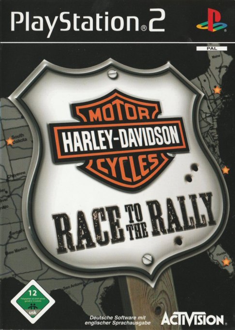Harley-Davidson Motor Cycles box art