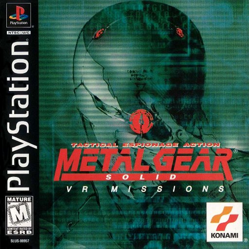 Metal Gear Solid: VR Missions box art