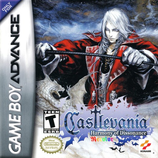 Castlevania: Harmony of Dissonance: Recolor box art