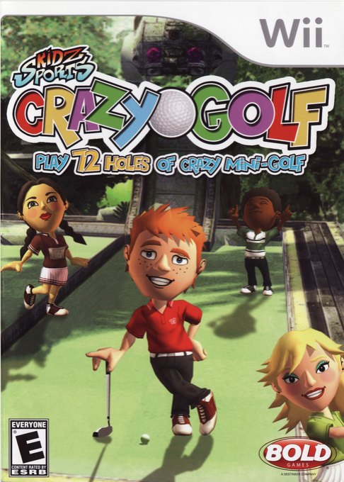 Kidz Sports Crazy Golf box art