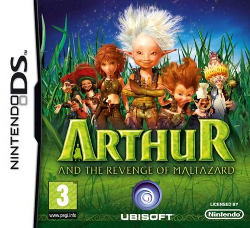 Arthur and the Revenge of Maltazard box art