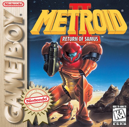 Metroid II: Return of Samus box art