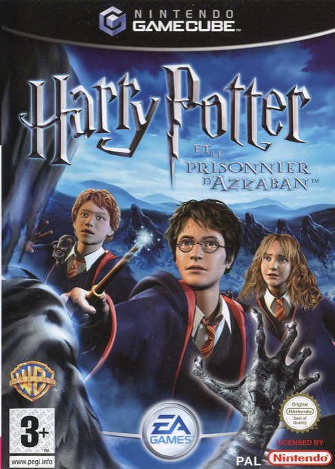 Harry Potter et le Prisonnier d'Azkaban box art
