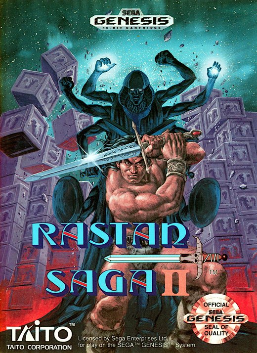Rastan Saga II box art