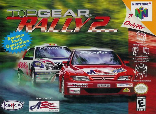 Top Gear Rally 2 box art