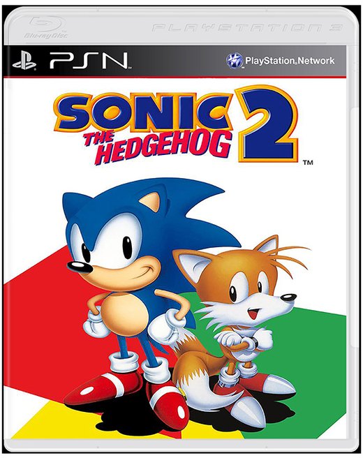 Sonic the Hedgehog 2 box art