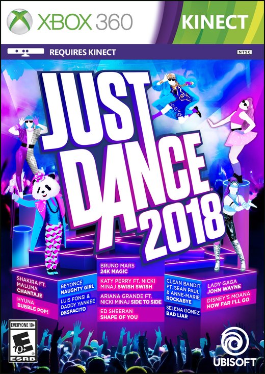 Just Dance 2018 box art