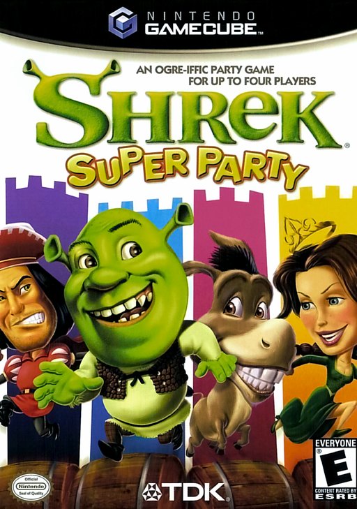 Shrek Super Party box art