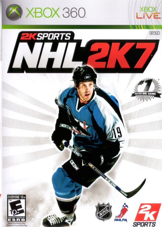 NHL 2K7 box art