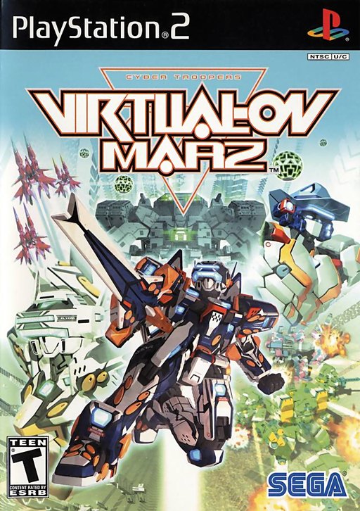 Cyber Troopers: Virtual-On Marz box art