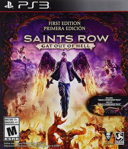 Saints Row: Gat Out of Hell box art
