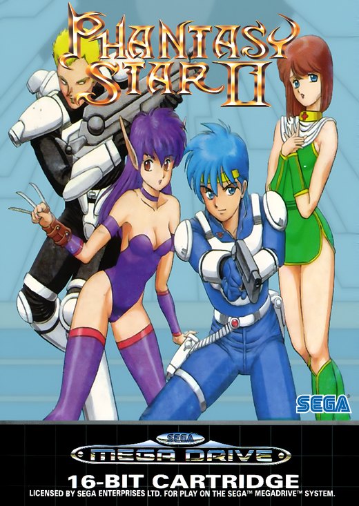 Phantasy Star II box art