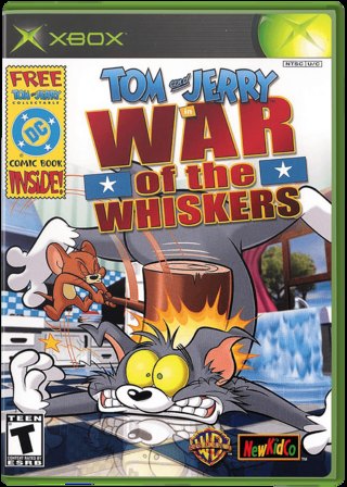 Tom and Jerry in War of the Whiskers box art