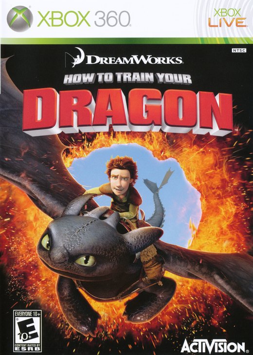 How to Train Your Dragon box art