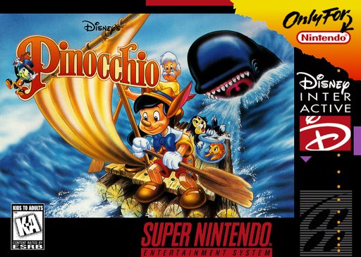 Pinocchio box art
