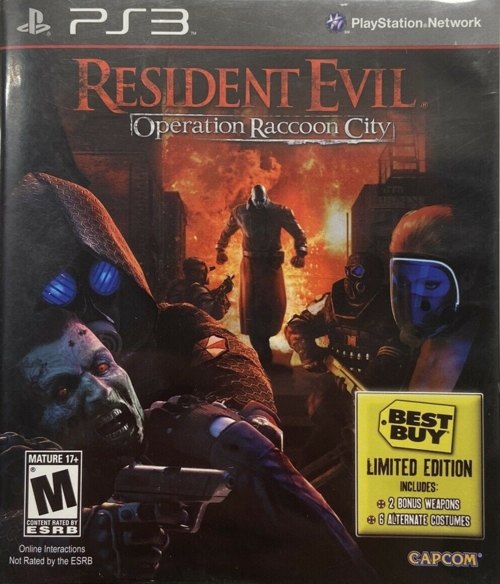 Resident Evil: Operation Raccoon City box art
