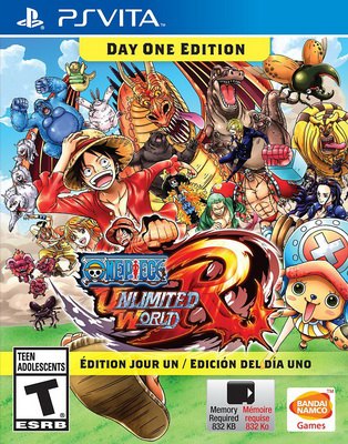 One Piece: Unlimited World Red box art