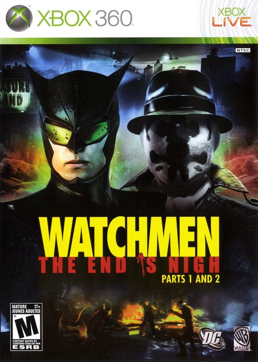 Watchmen: The End Is Nigh: Parts 1 and 2 box art