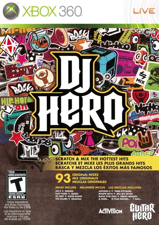 DJ Hero box art