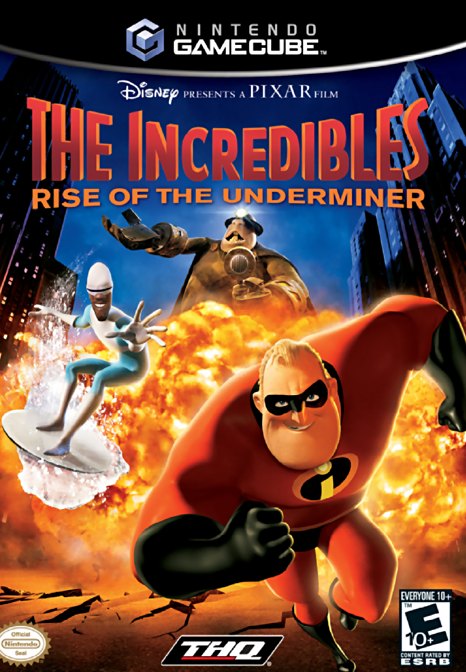 Disney-Pixar The Incredibles: Rise of the Underminer box art