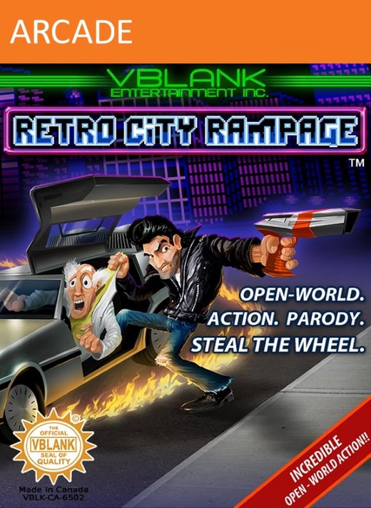 Retro City Rampage box art