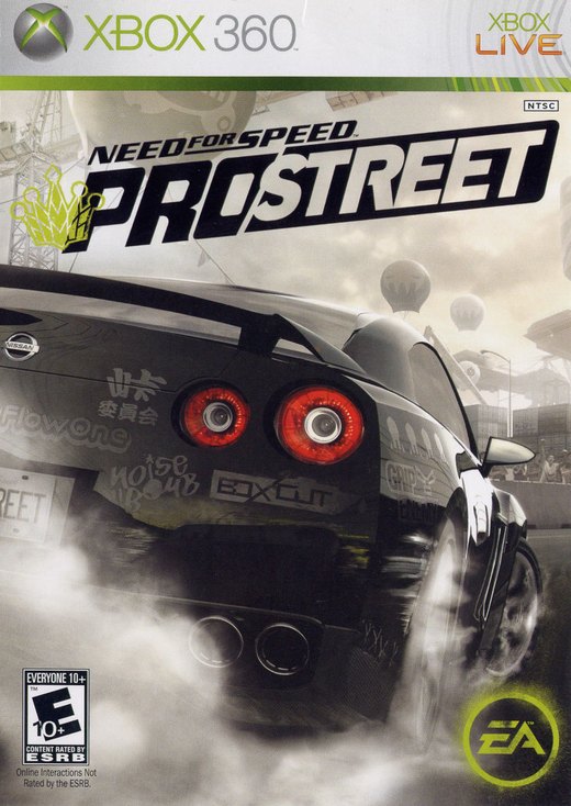 Need for Speed: ProStreet box art
