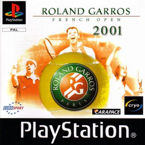 Roland Garros French Open 2001 box art