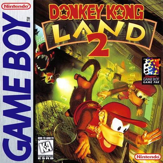 Donkey Kong Land 2 box art