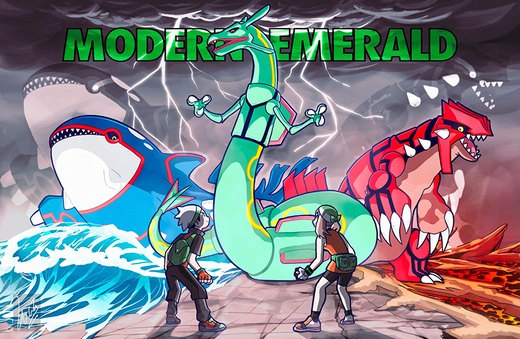 Pokémon Modern Emerald box art