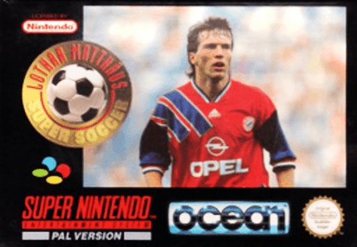 Lothar Matthaeus Super Soccer box art