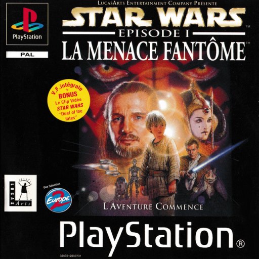 Star Wars: Episode I: La Menace Fantome box art