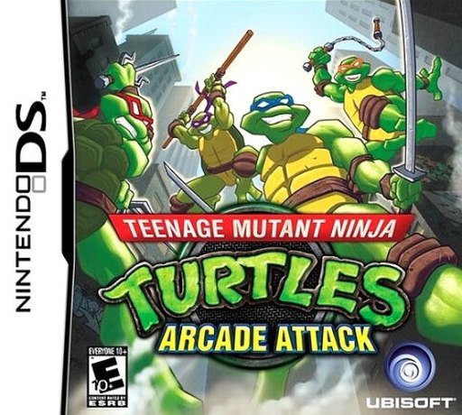 Teenage Mutant Ninja Turtles: Arcade Attack box art
