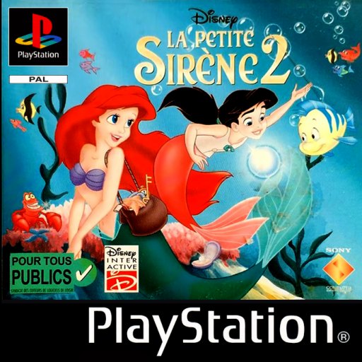 Disney La Petite Sirene 2 box art