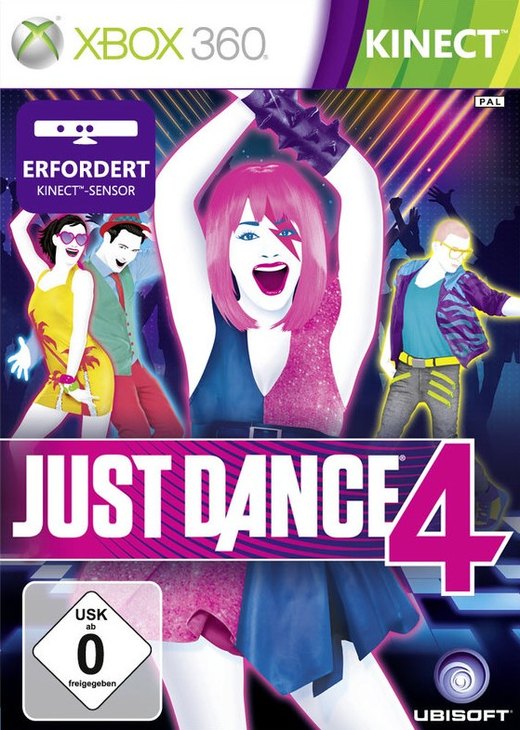 Just Dance 4 box art