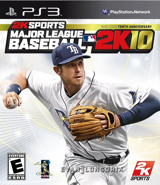 Major League Baseball 2K10 box art