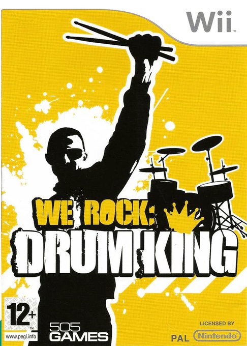 We Rock: Drum King box art