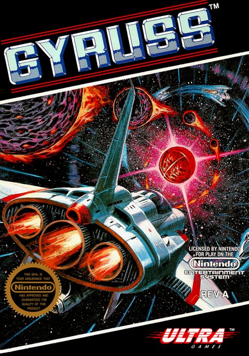 Gyruss box art