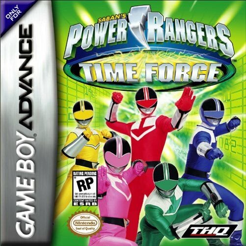 Power Rangers: Time Force box art