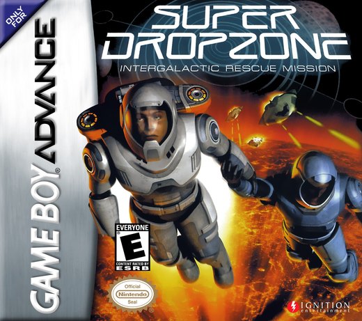 Super Dropzone: Intergalactic Rescue Mission box art