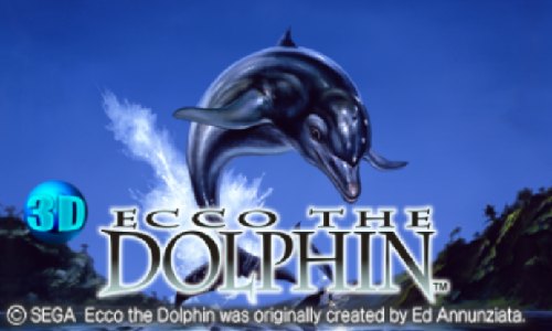 3D Ecco the Dolphin box art
