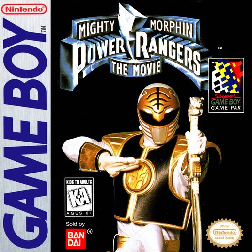 Mighty Morphin Power Rangers: The Movie box art