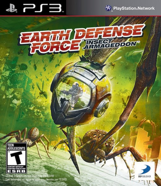 Earth Defense Force Insect Armageddon box art