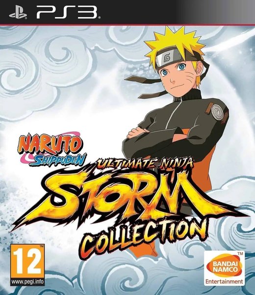 Naruto Shippuden Ultimate Ninja Storm Collection (1 + 2 + 3 Full Burst box art