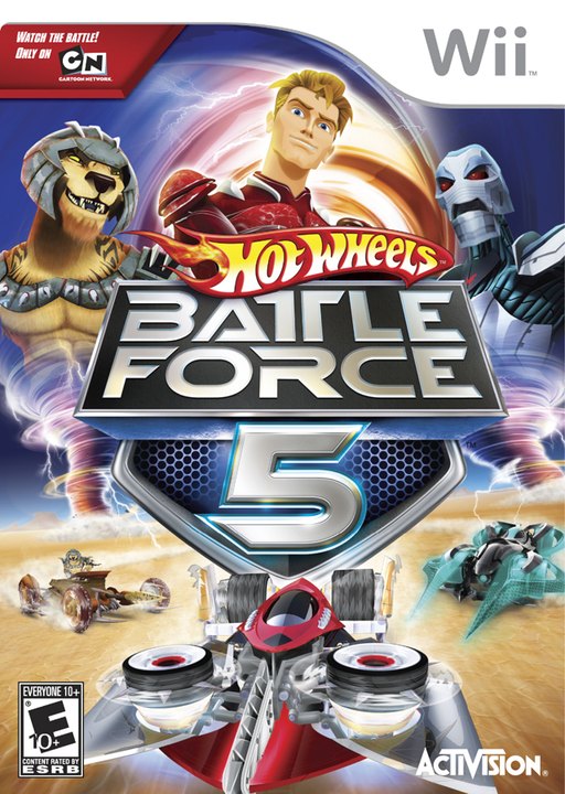 Hot Wheels_ Battle Force 5 box art