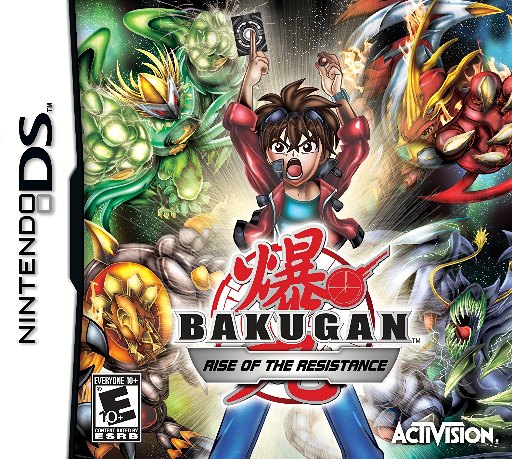 Bakugan: Rise of the Resistance box art
