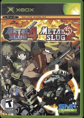 Metal Slug 4 and 5 box art