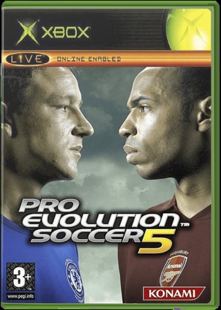 Pro Evolution Soccer 5 box art