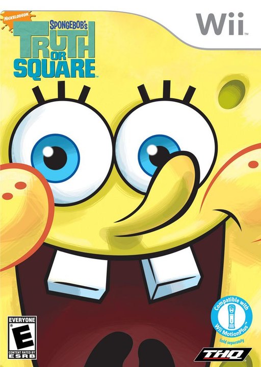 SpongeBob's Truth or Square box art