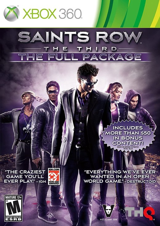 Saints Row: The Third: The Full Package box art